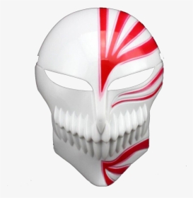Ichigo Hollow - White And Red Mask, HD Png Download, Free Download