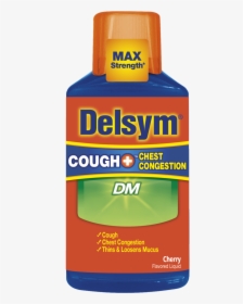 Delsym Chest Congestion, HD Png Download, Free Download