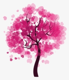 Beautiful Tree Png Icon And Background Transparent - Watercolor Heart Tree, Png Download, Free Download