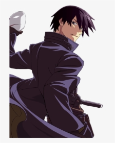 Badass Anime Guy With Guns, HD Png Download, Free Download