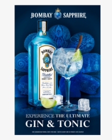 Bombay Sapphire Gin, HD Png Download, Free Download