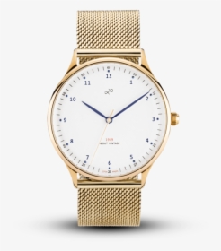 1969 Vintage, Gold / White - Watch, HD Png Download, Free Download