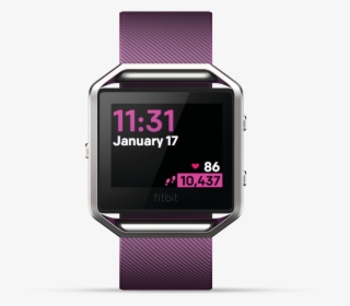 Fitbit Blaze Blue Small, HD Png Download, Free Download