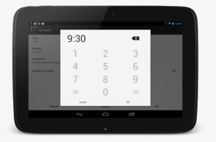 Simple Alarm Clock Free No Ads - Tablet Computer, HD Png Download, Free Download