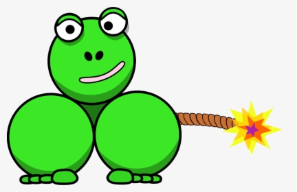 Knallfrosch - Frog Cartoon Clip Art, HD Png Download, Free Download