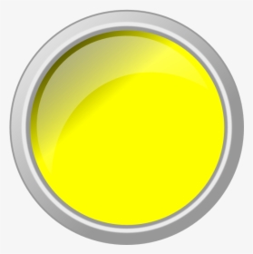 Push Button Yellow Glossy Svg Clip Arts - Electric Bicycle, HD Png Download, Free Download