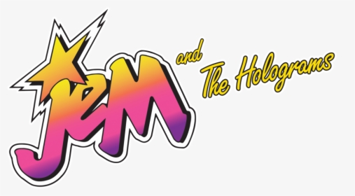 Download And The Holograms - Jem And The Holograms Cartoon Logo, HD Png Download, Free Download