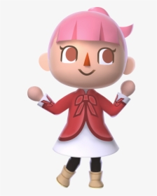 How To Make New Leaf Animal Crossing Figures , Png - Animal Crossing Girl Villager, Transparent Png, Free Download