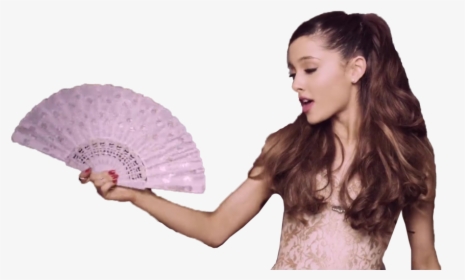 Ariana Grande The Way Png , Png Download - Fan Holding Right Hand, Transparent Png, Free Download