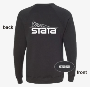 Dark Grey Chi-squared Stata Sweatshirt - Long-sleeved T-shirt, HD Png Download, Free Download
