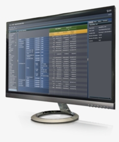Sas High-performance Risk Shown On Desktop Monitor - Computer Monitor, HD Png Download, Free Download