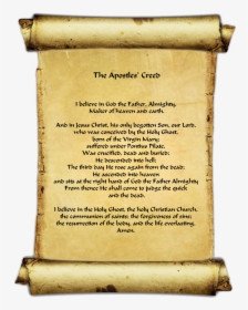 Apostles Creed Christian, HD Png Download, Free Download