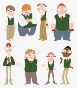 I Know That The Nerds Are Unpopular But I Adore Them - Cartoon, HD Png Download, Free Download