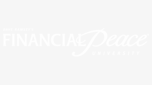 Financial Peace Text Wht - Calligraphy, HD Png Download, Free Download