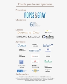 Ropes & Gray, HD Png Download, Free Download