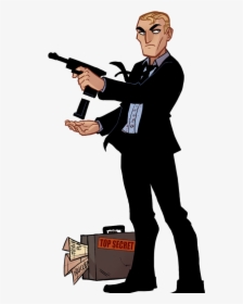 James Bond Clipart Hitman - Cartoon, HD Png Download, Free Download