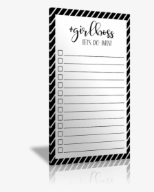 4” X 7” Custom Notepads - Calligraphy, HD Png Download, Free Download