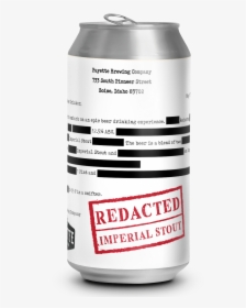 Redacted Canmock Front - Label, HD Png Download, Free Download