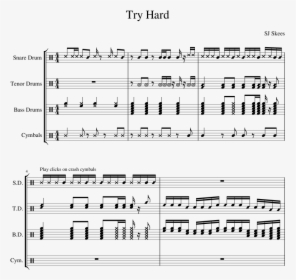 All I Do Is Win Music Sheet, HD Png Download, Free Download