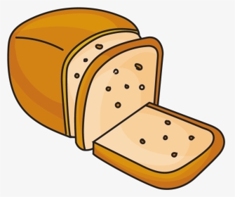 Toast Sliced Bread Breakfast Bakery - Bread Vector Png, Transparent Png, Free Download