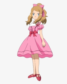 Pokemon Serena In A Dress, HD Png Download, Free Download