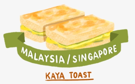 010c Kaya Toast - Kaya Toast Clipart, HD Png Download, Free Download