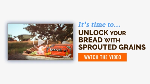 It"s Time To Unlock Your Bread With Sprouted Grains - Flyer, HD Png Download, Free Download