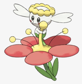 Pokemon On Flower, HD Png Download, Free Download