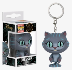 Chessur Pocket Pop Vinyl Keychain - Alice Through The Looking Glass Cheshire Cat Funko, HD Png Download, Free Download