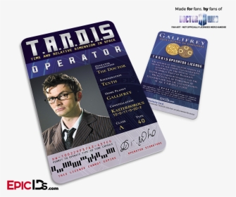 Tardis "doctor Who - Doctor Who David Tennant, HD Png Download, Free Download