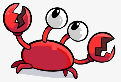 Klutzy The Crab - Crabs Png Cartoon, Transparent Png, Free Download