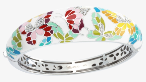 Belle Etoile Butterfly Kisses Bangle - Bangle, HD Png Download, Free Download