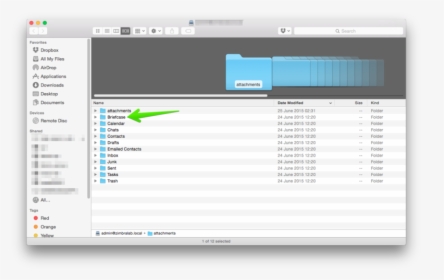 Webdav Mac 005 - Cover Flow View Mac, HD Png Download, Free Download