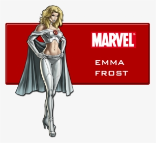 Marvel , Png Download - Emma Frost Xmen Cartoon, Transparent Png, Free Download