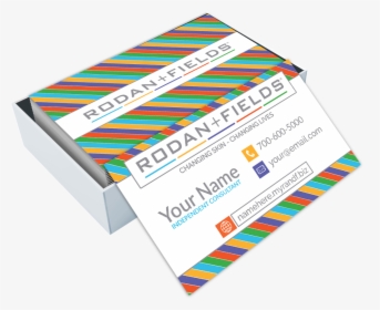 Custom Rodan Fields Business Card Design - Graphic Design, HD Png Download, Free Download