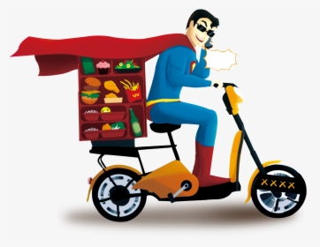 Transportation Clipart Trycycle - Superman Tricycle, HD Png Download, Free Download