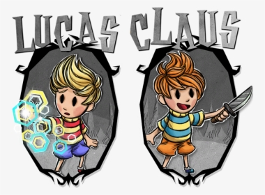 Lucas And Claus- Don"t Starve Together Mod - Don T Starve Frame, HD Png Download, Free Download
