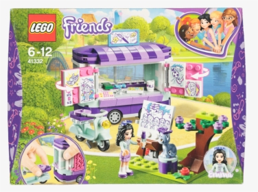 Emma"s Art Stand Lego Friends - Lego Friends, HD Png Download, Free Download