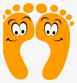 Happy Feet Clipart Orange Happy Feet Clip Art At Clker - Happy Feet Clip Art, HD Png Download, Free Download