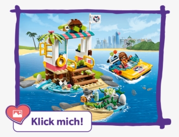 Lego® Friends - Lego Friends Turtles Rescue Mission, HD Png Download, Free Download