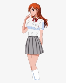 Pretty Much Finished Making Orihime Inoue In Her School - Miniskirt, HD Png Download, Free Download