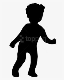 Boy Silhouette Png - Boy Silhouette Transparent Background, Png Download, Free Download