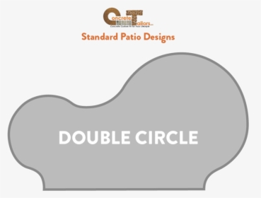 Ct Patio Designsdouble Circle - Headstone, HD Png Download, Free Download