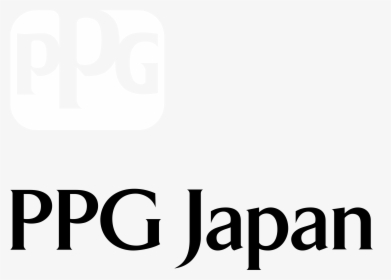 Ppg Japan Logo Black And White - Ppg Industries, HD Png Download, Free Download