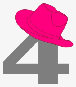 2 With Cowboy Hat Clip Art, HD Png Download, Free Download