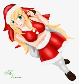 Alisa, Santa Outfit - Cartoon, HD Png Download, Free Download