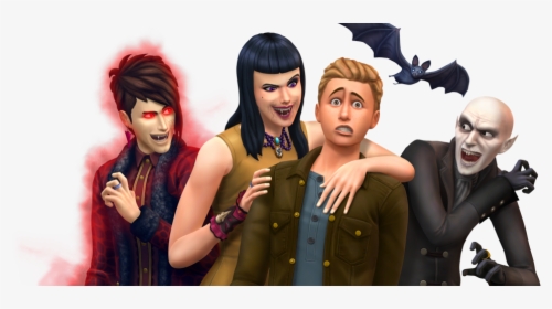 Sims 4 Vampire Cover, HD Png Download, Free Download