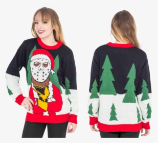 Ghostface Killah As Santa Ugly Christmas Sweater - Ghostface Killah Christmas Sweater, HD Png Download, Free Download