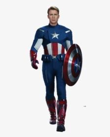 Captain America Avengers 1 Suit, HD Png Download, Free Download