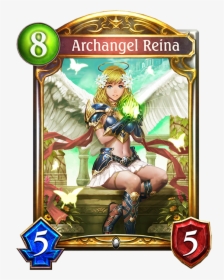 Shadowverse Cards Wood , Png Download - Archangel Reina, Transparent Png, Free Download